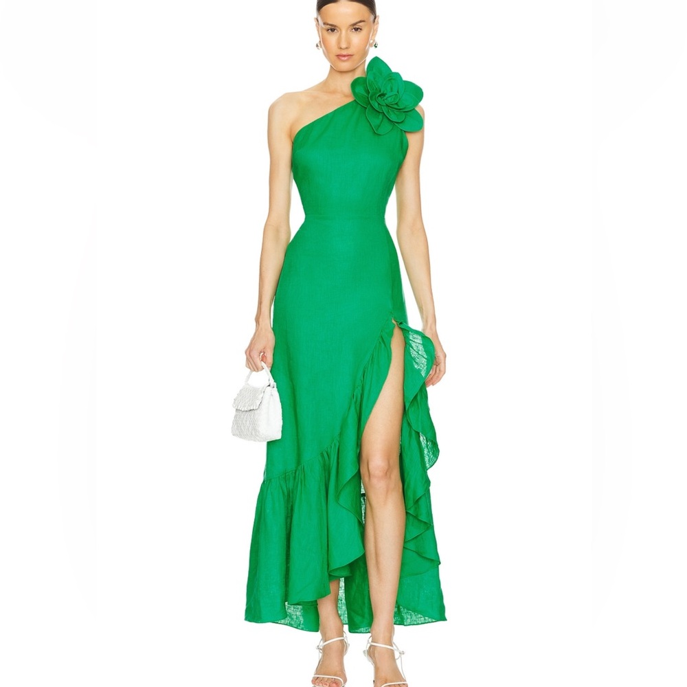 YUMI KIM - Rocky dress in linen green